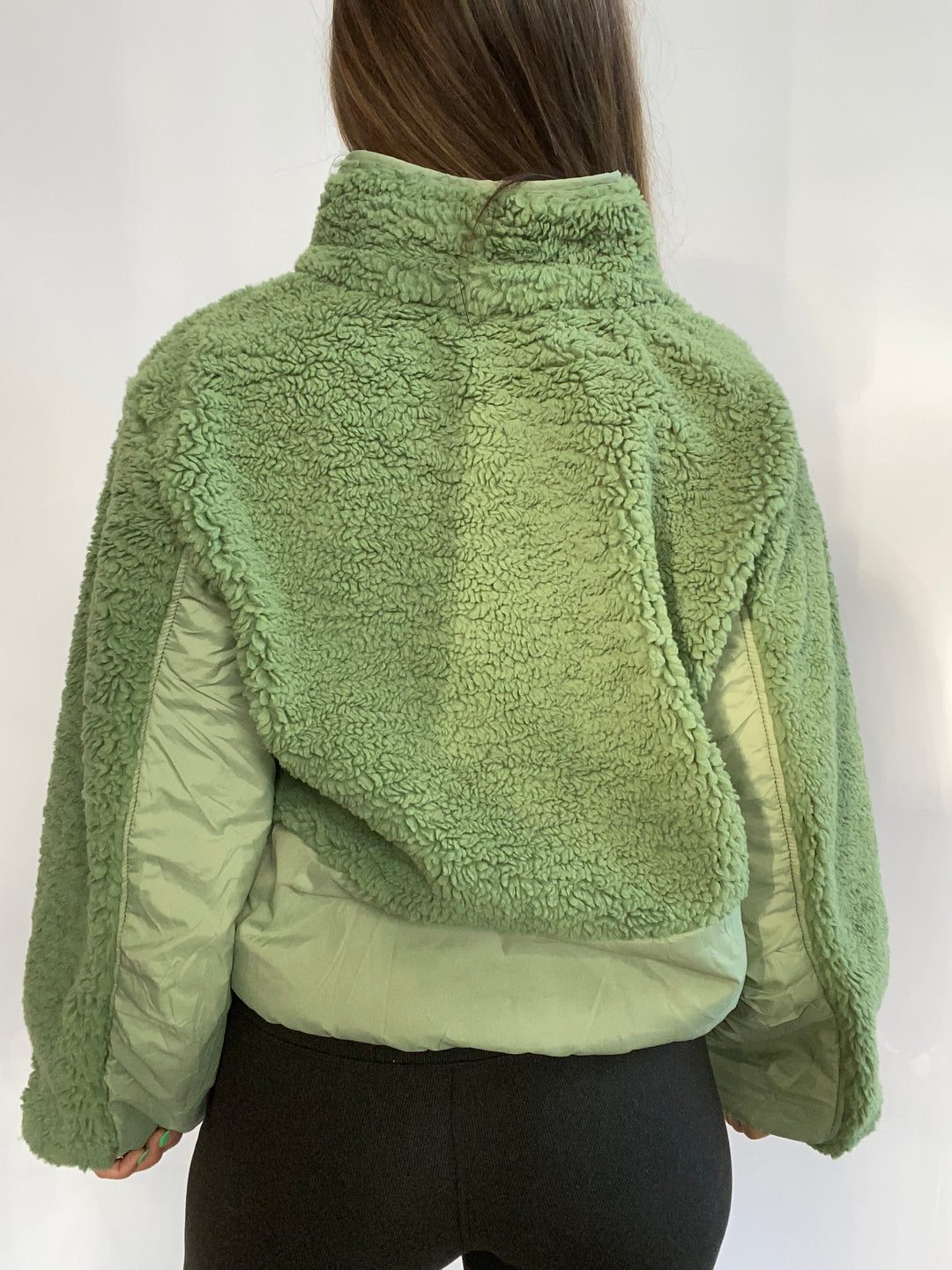Crisp Morning Fleece Pullover - Green