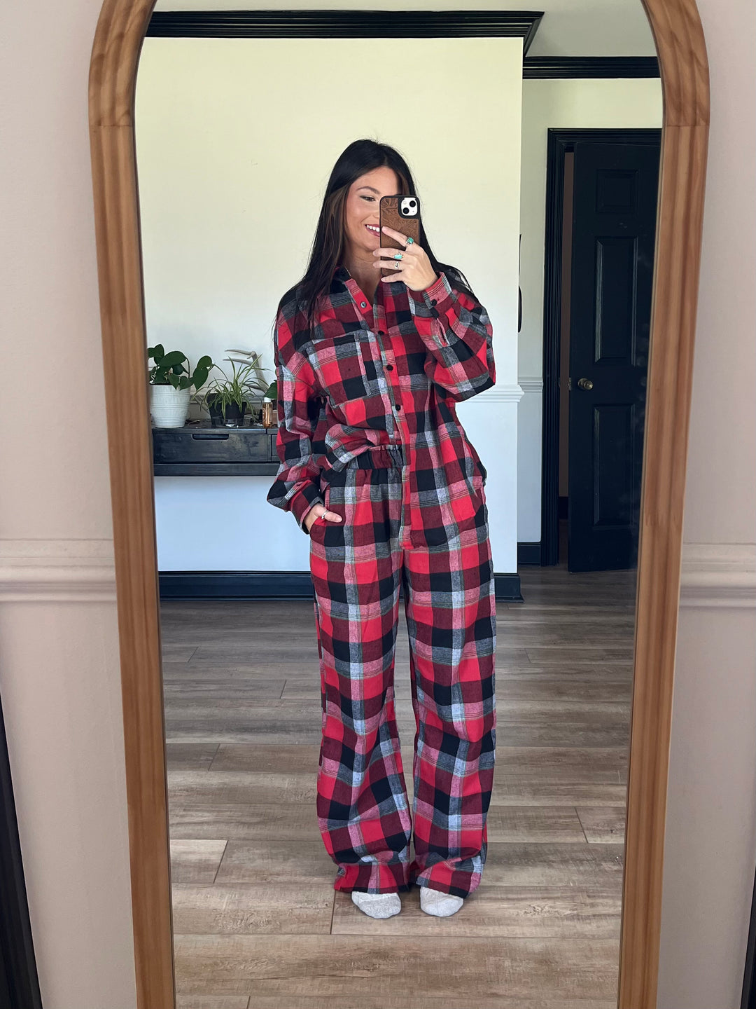 PREORDER: Jolly Times Plaid Pajama Set