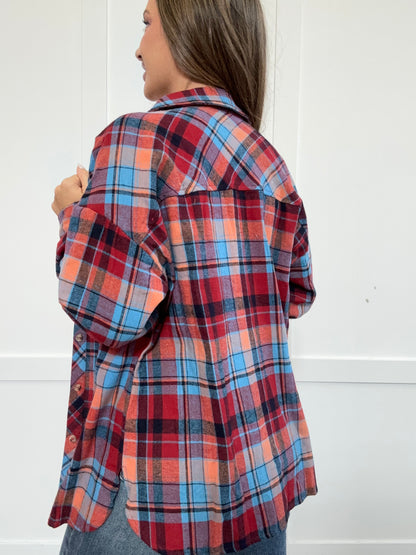 Buy our "PREORDER: Crisp Twilight Plaid Collared Neck Long Sleeve Shirt" online – Willow Boutique Clothing. Shop stylish PREORDER: Crisp Twilight Plaid Collared Neck Long Sleeve Shirt today.