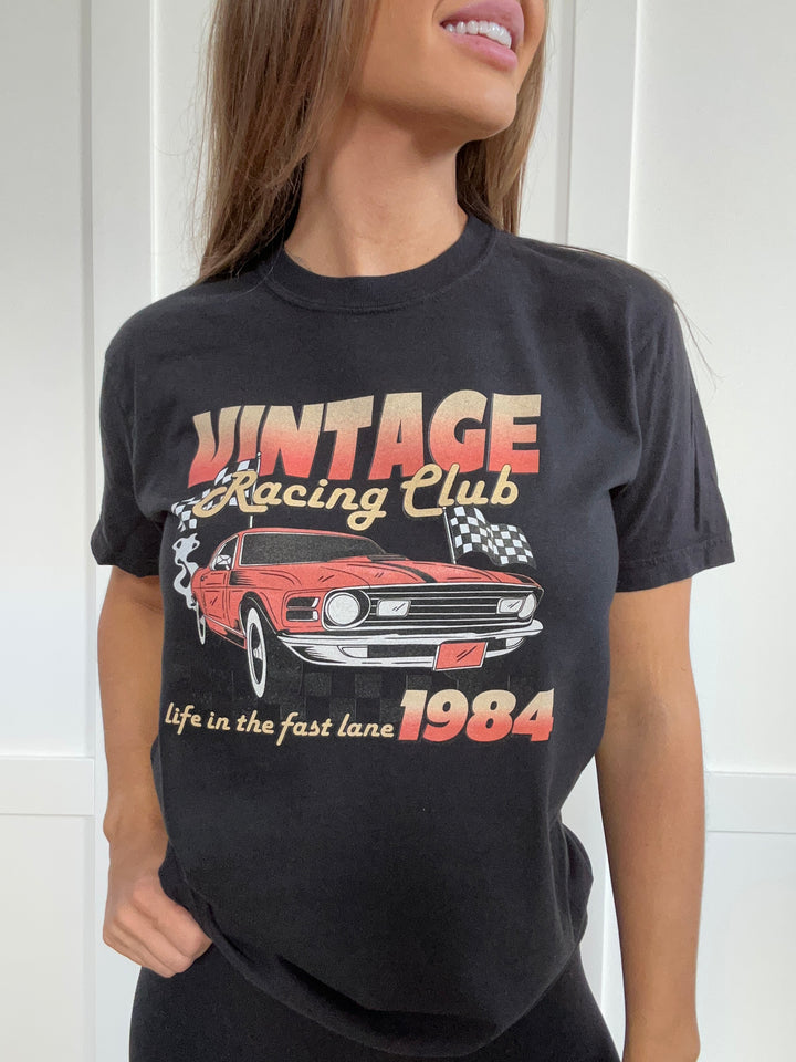 Vintage Racing Club Graphic Tee