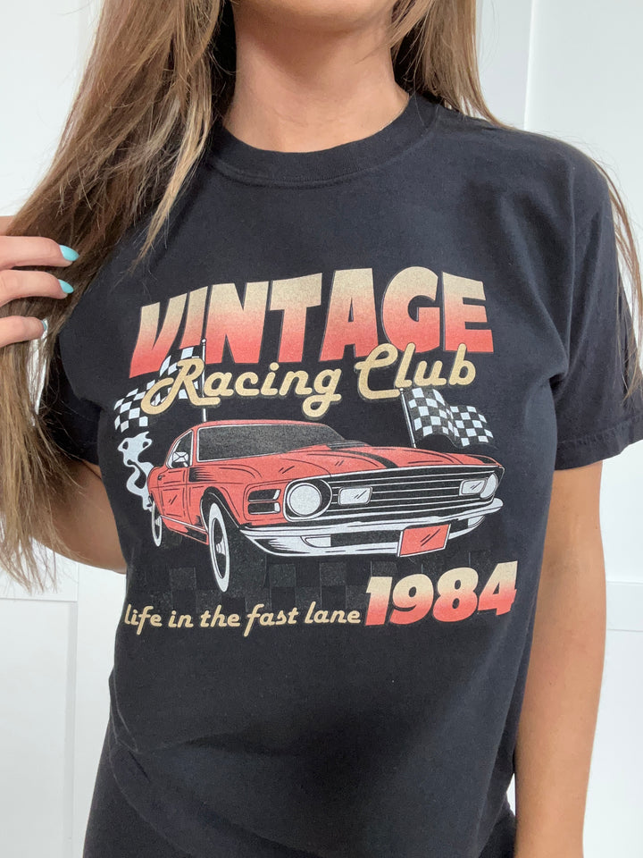 Vintage Racing Club Graphic Tee