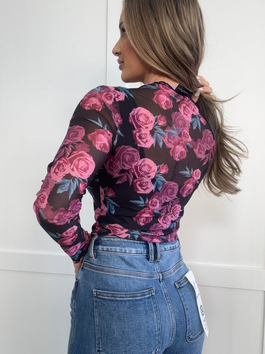 Buy our "PREORDER: Genevieve Floral Mock Neck Long Sleeve Top" online – Willow Boutique Clothing. Shop stylish PREORDER: Genevieve Floral Mock Neck Long Sleeve Top today.