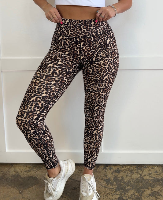 Wild Luxe Cheetah Print Leggings - Willow