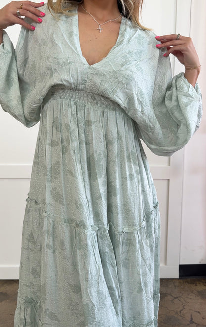 Jane Tiered Maxi Dress