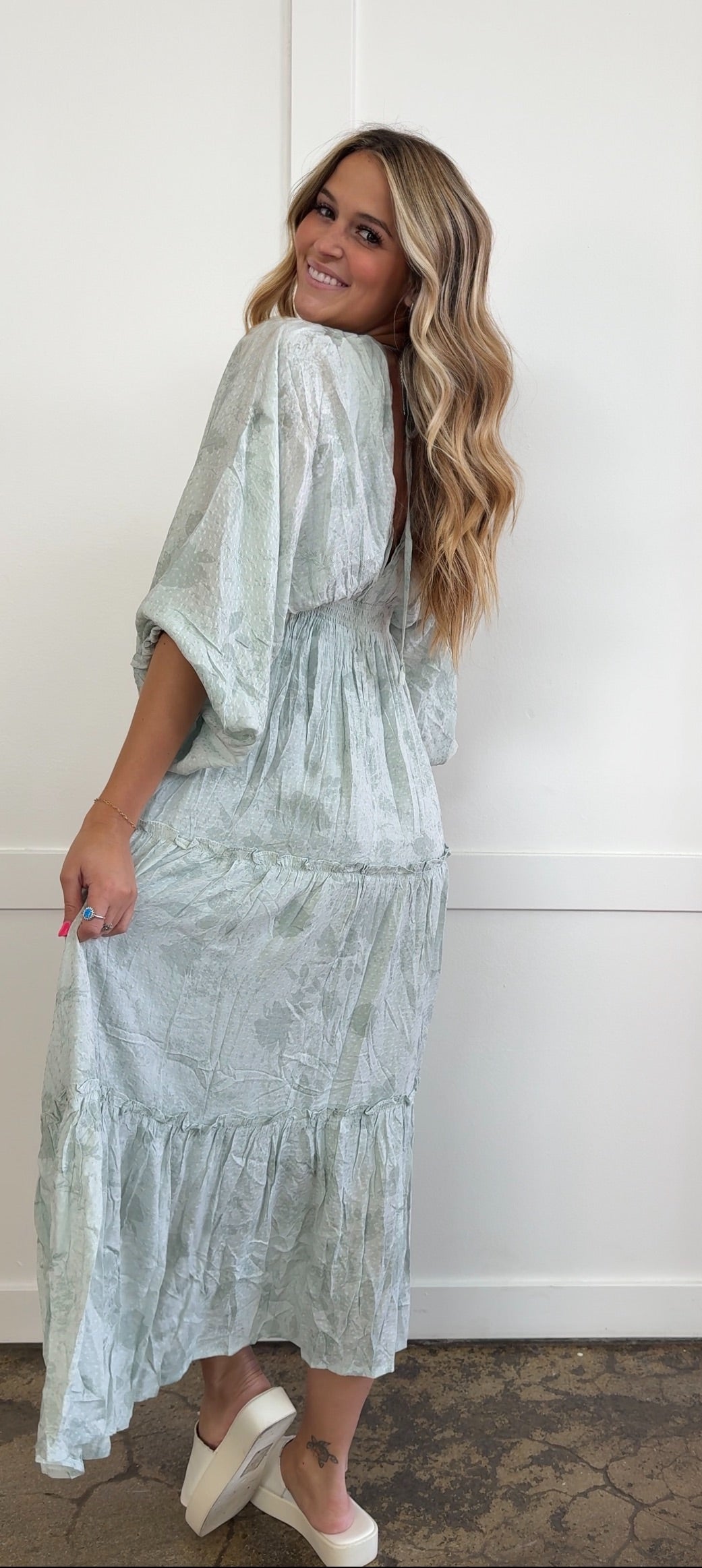 Jane Tiered Maxi Dress