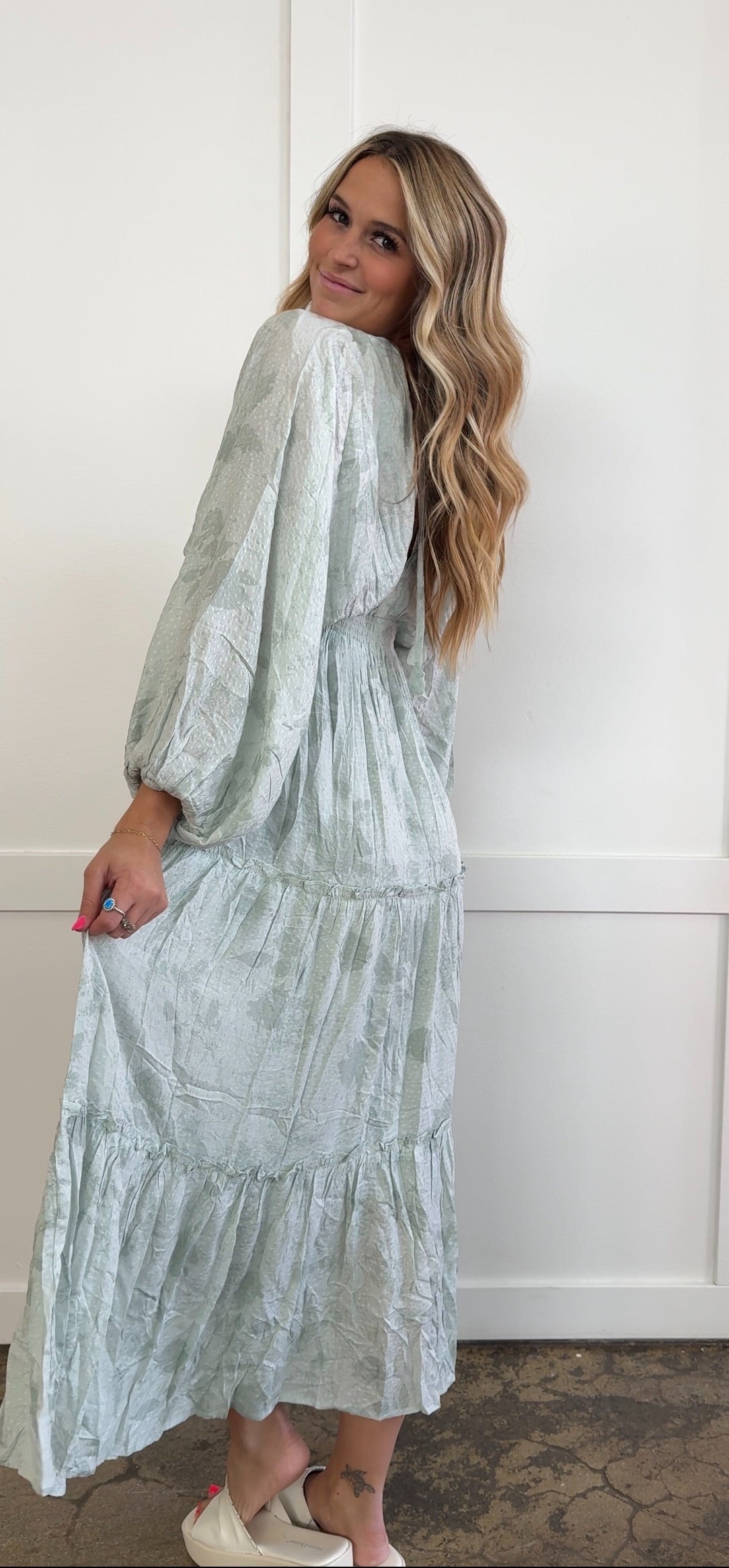 Jane Tiered Maxi Dress