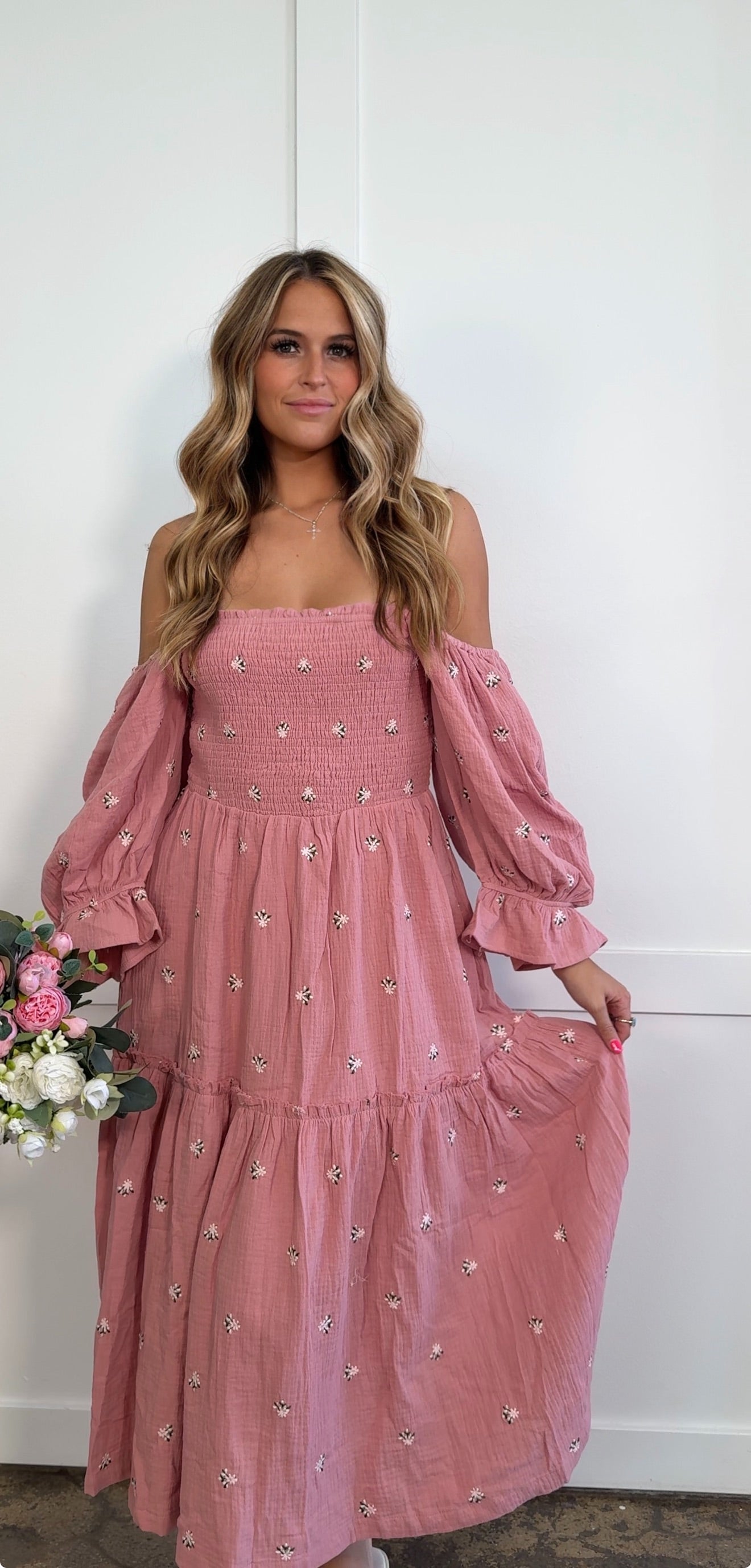 Layla Floral Maxi Dress