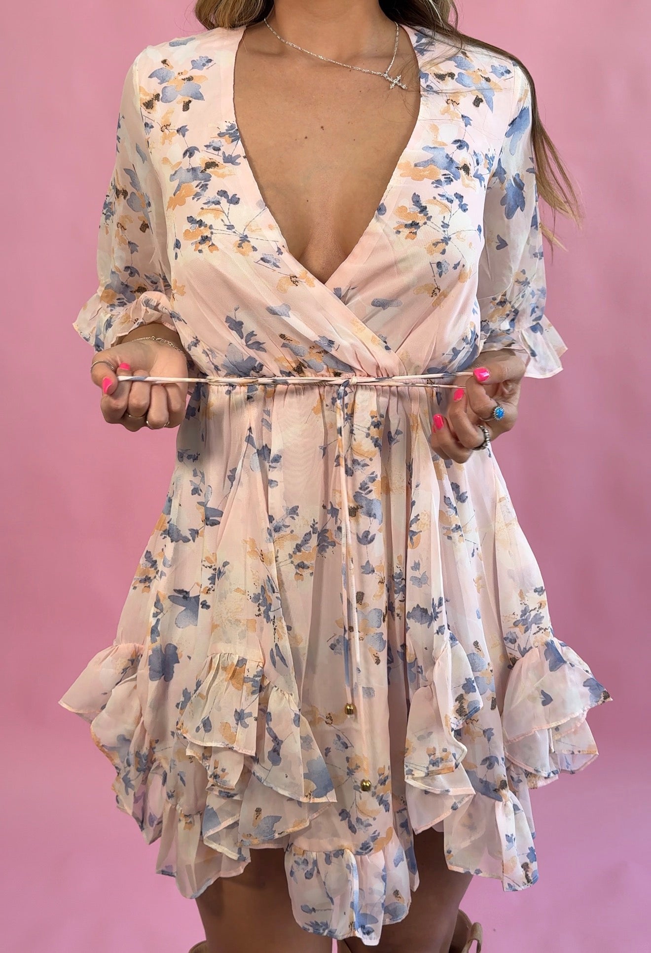 Sunday Brunch Layered Dress