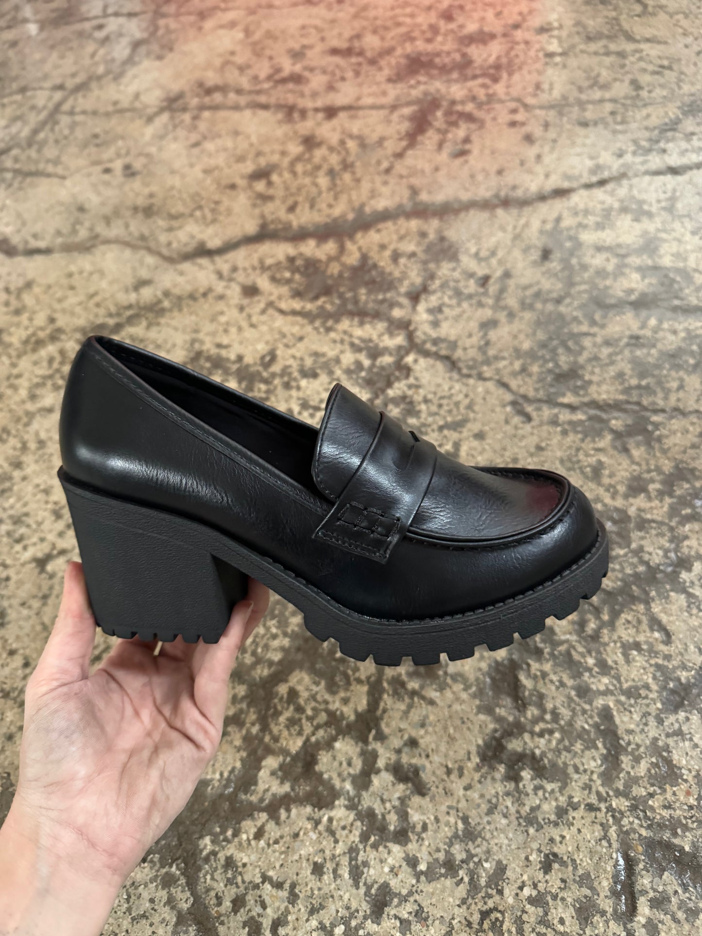 Mary Jane Chunky Block Heels