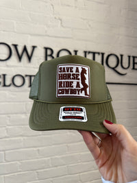 Save a Horse Patch Foam Trucker Hat