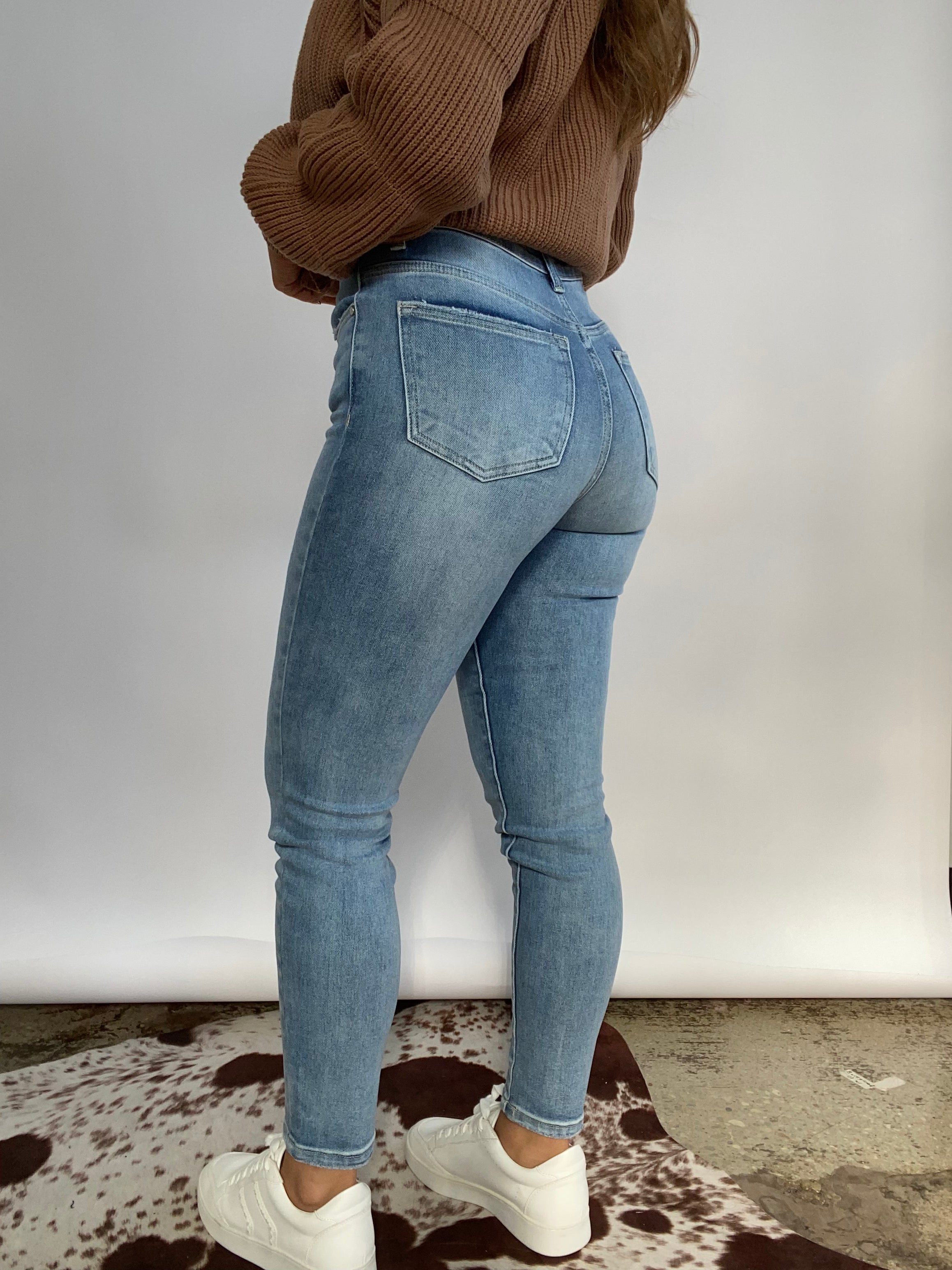 Lori High Rise Skinny Jeans