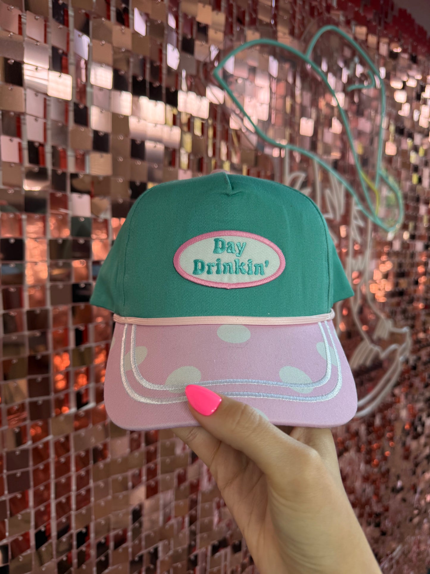 Day Drinkin' Patch Trucker Hat