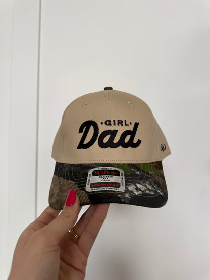 Girl Dad Embroidered Trucker Hat