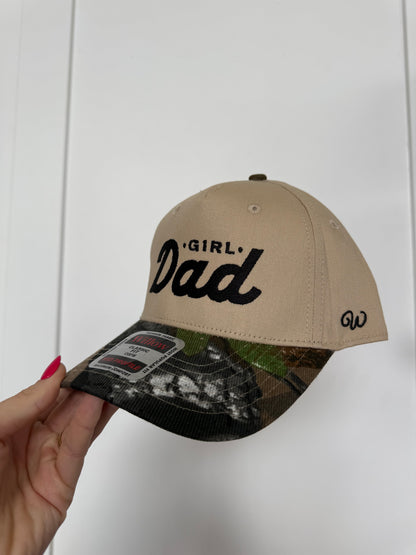 Girl Dad Embroidered Trucker Hat