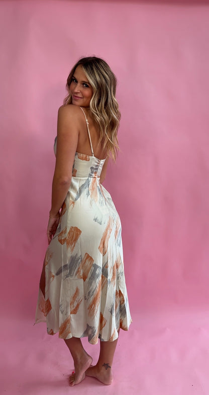 Sandstone Breeze Maxi Dress