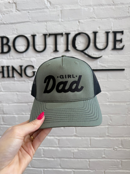 Girl Dad Embroidered Trucker Hat