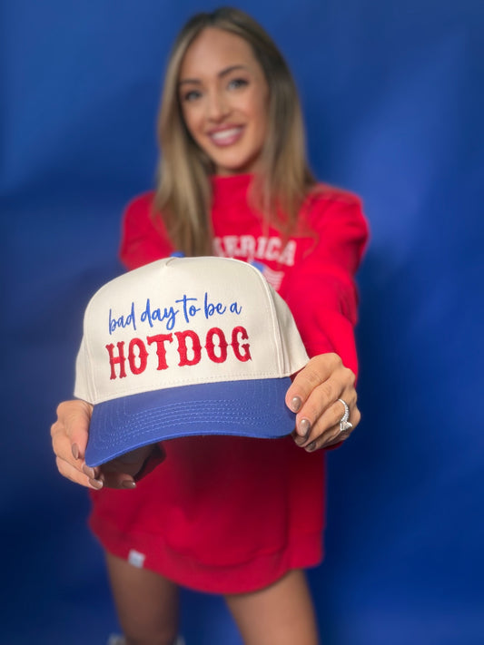 Bad Day to be a Hotdog Trucker Hat
