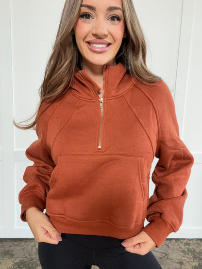 PREORDER: Lounging Around Half-Zip Hoodie