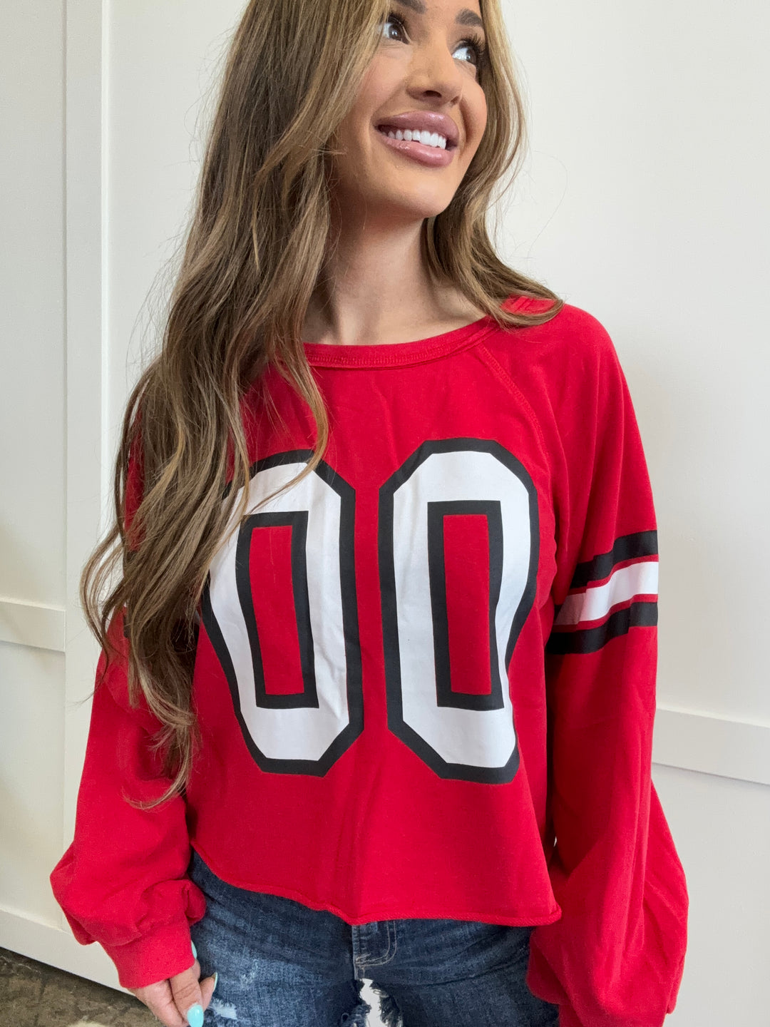 Victory Vibes Game Day Long Sleeve Top