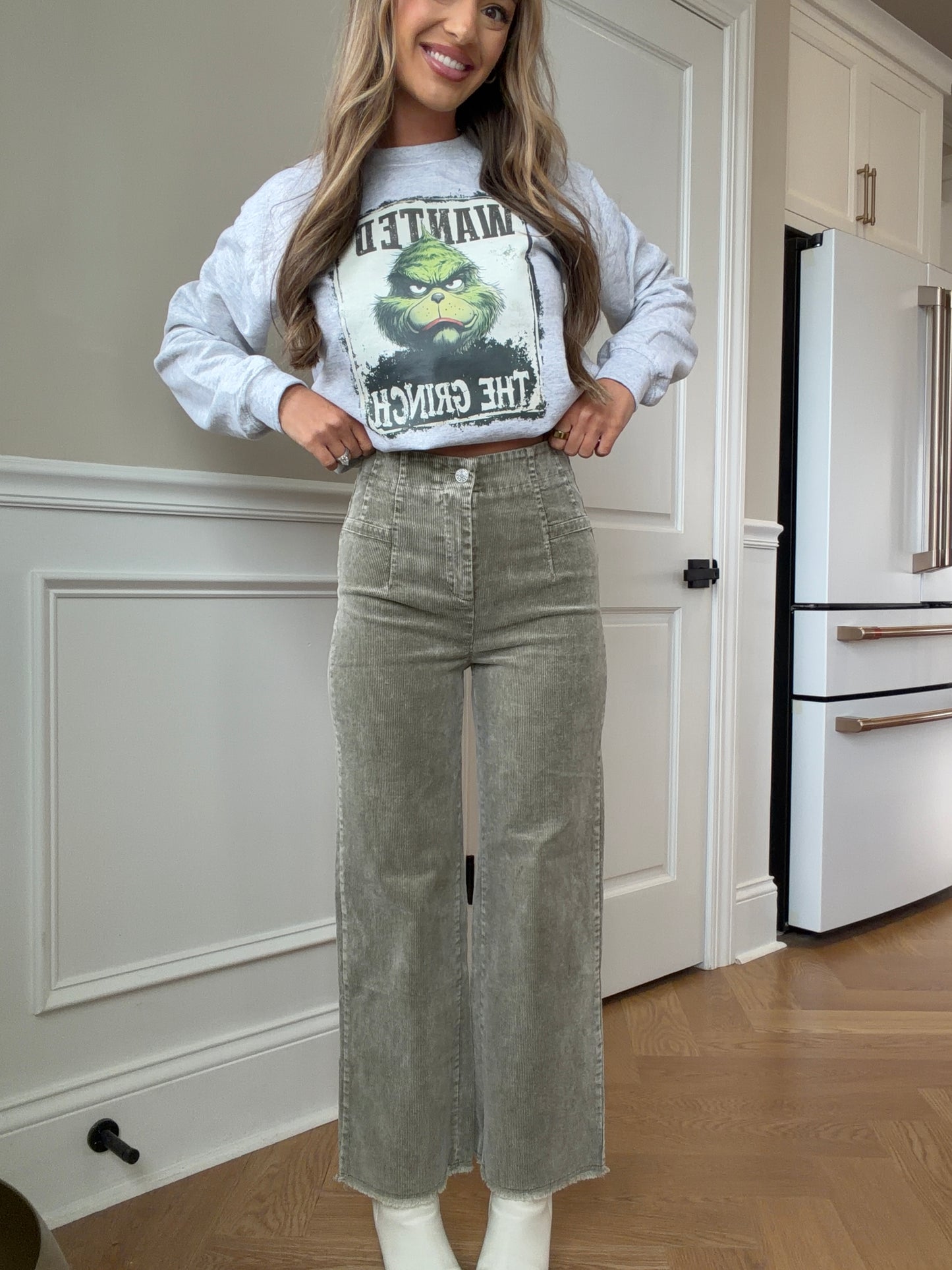 Quinn Wide Leg Corduroy Pants