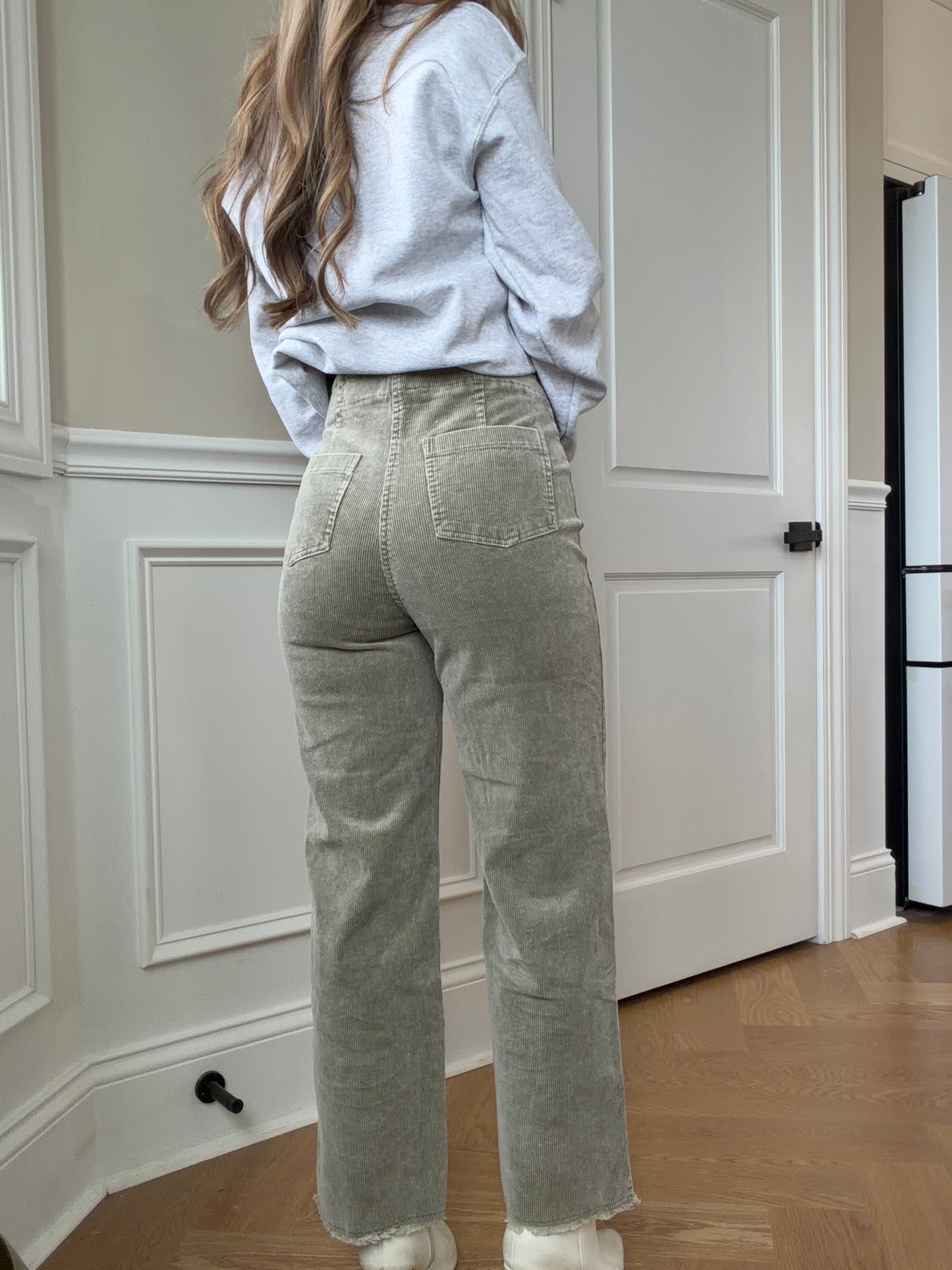 Quinn Wide Leg Corduroy Pants