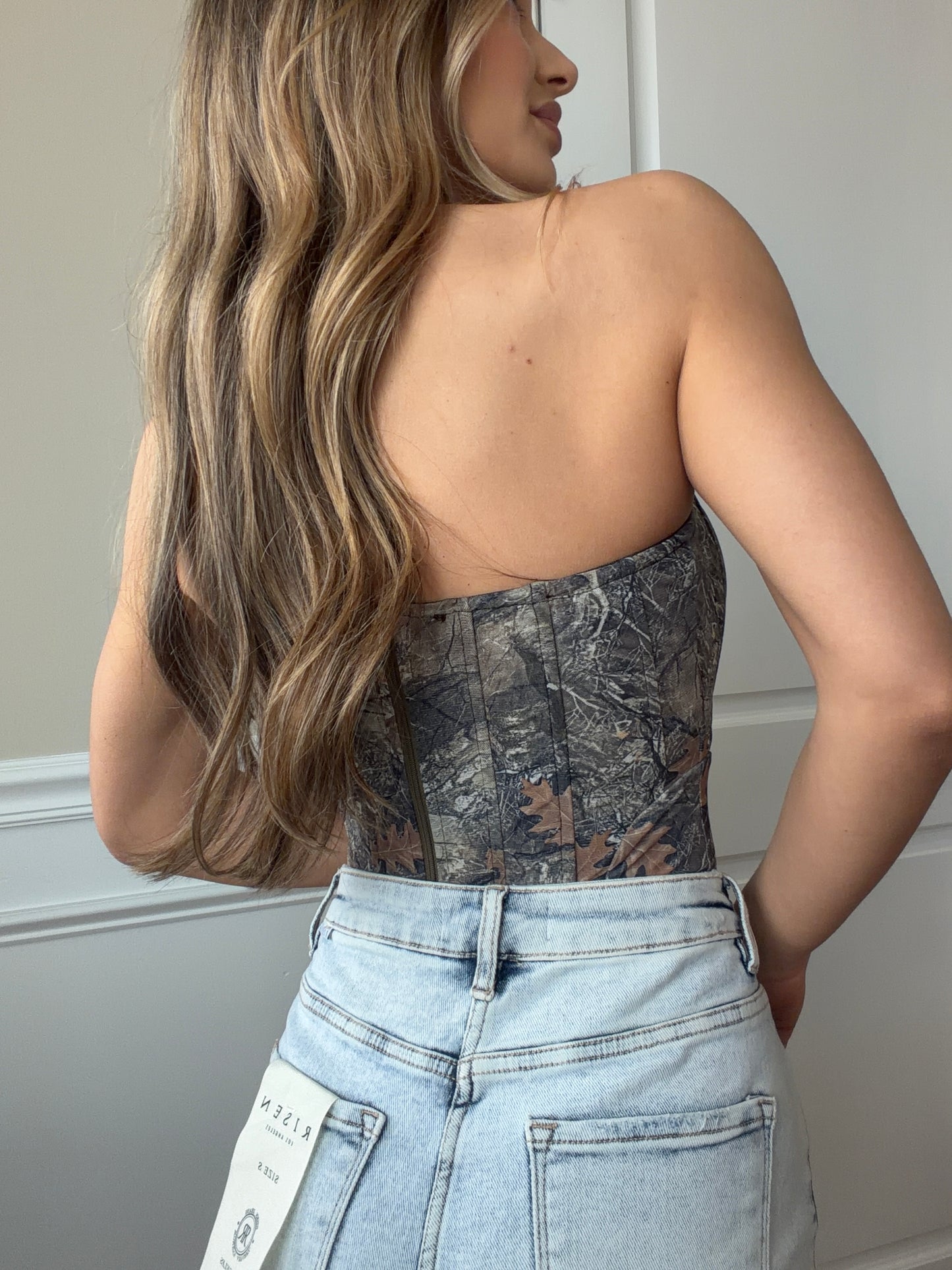 Hidden Outlaw Camo Tube Top