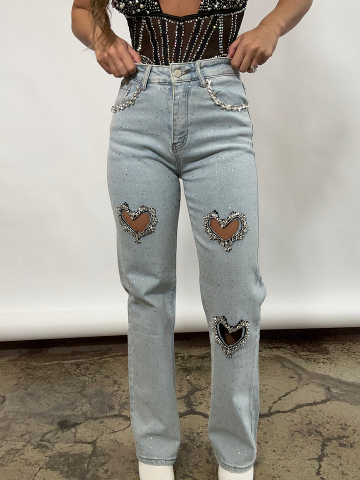 Whole Heartedly Light Wash Jeans