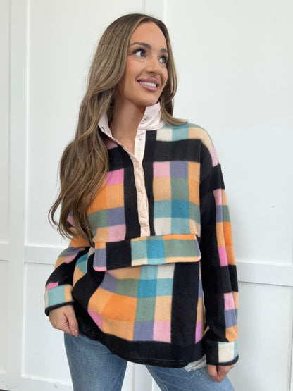 PREORDER: Hadley Half Snap Sweatshirt