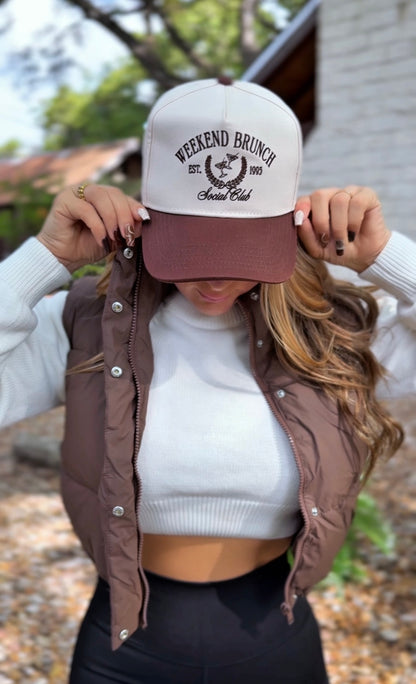 Weekend Brunch Trucker Hat