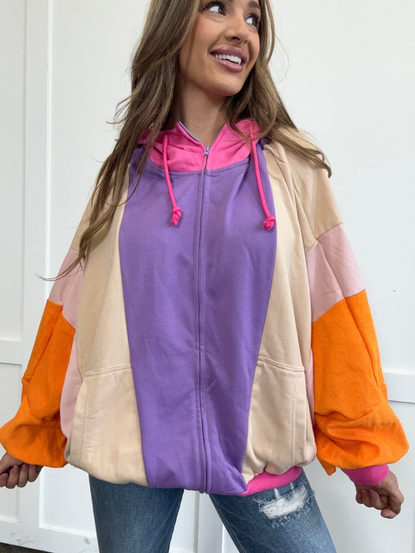 PREORDER: Dorie Zip Up Hoodie