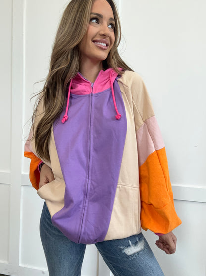 PREORDER: Dorie Zip Up Hoodie