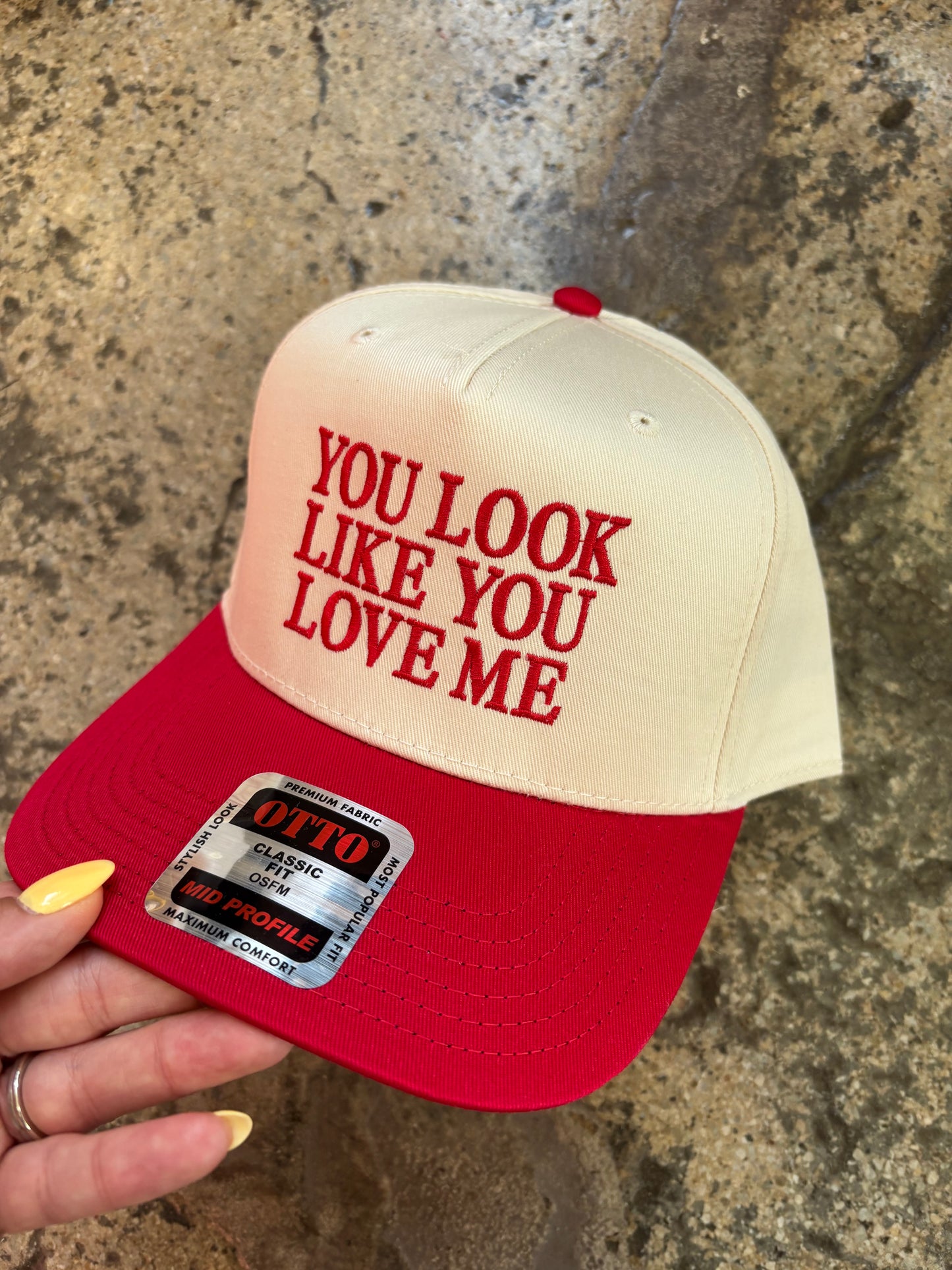 YOU LOOK LIKE YOU LOVE ME Trucker Hat