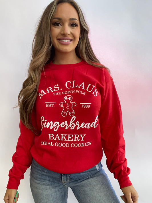 Mrs. Claus' Gingerbread Bakery Graphic