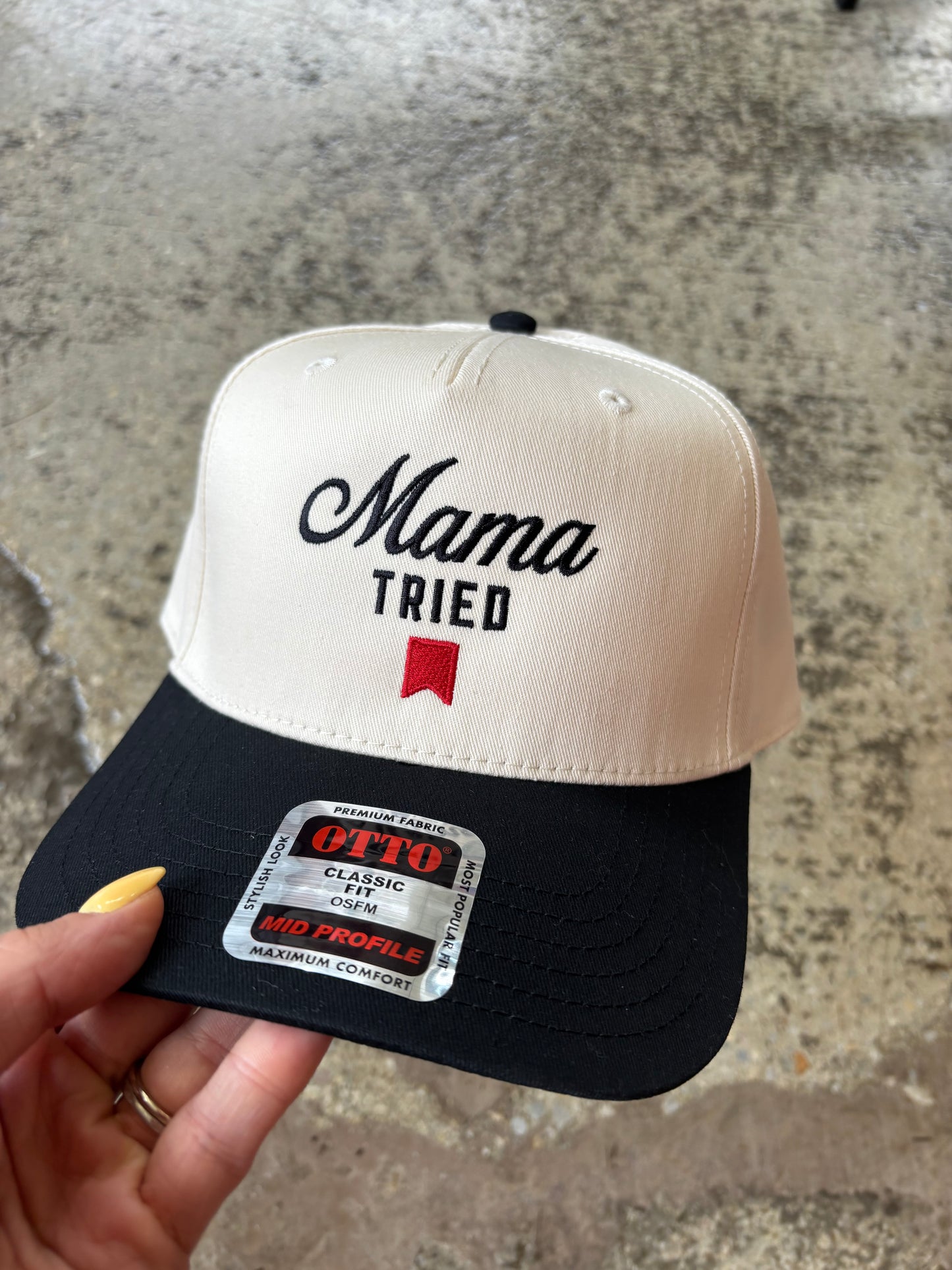 Mama Tried Embroidered Trucker Hat