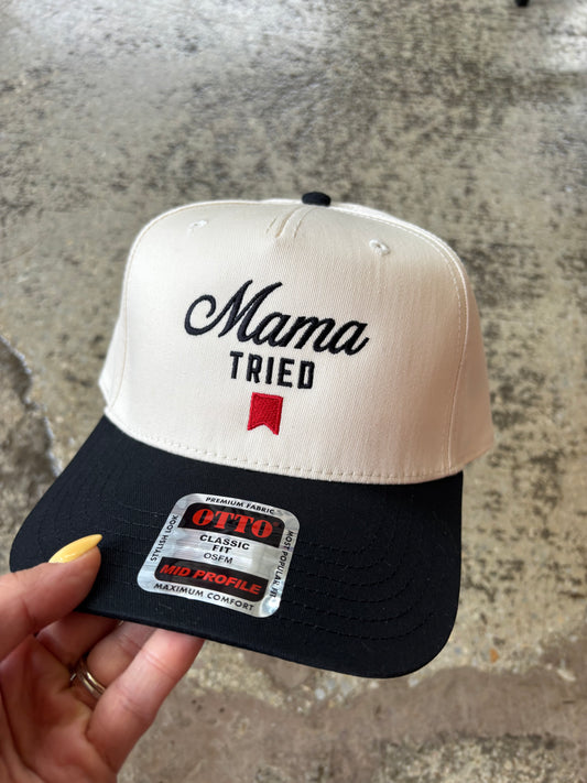 Mama Tried Embroidered Trucker Hat