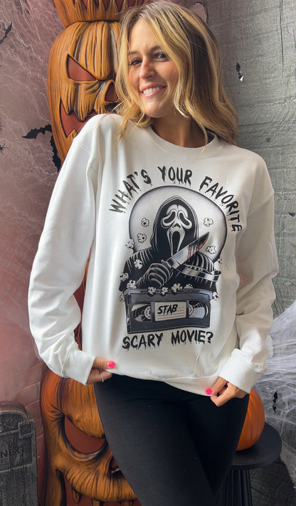 Favorite Scary Movie Graphic