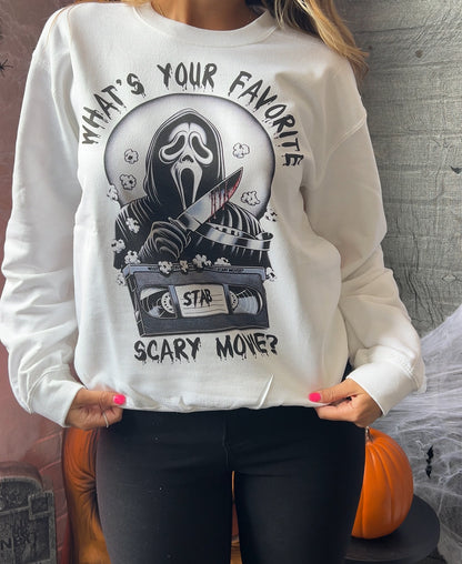 Favorite Scary Movie Graphic
