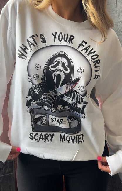 Favorite Scary Movie Graphic