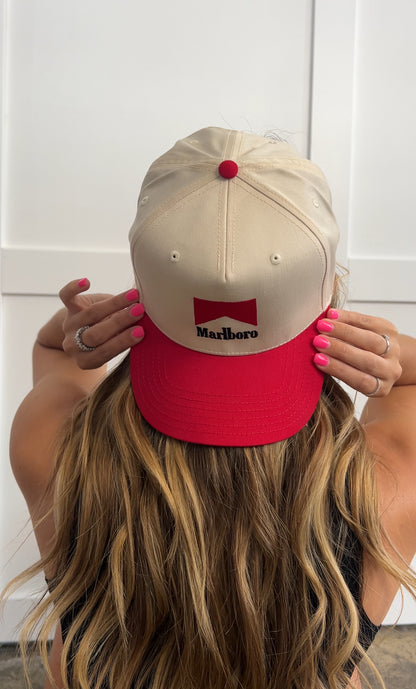 marlboro cigarettes hat Marlboro Trucker Hat – Willow Boutique marlboro cigarettes hat Marlboro Trucker Hat – Willow Boutique