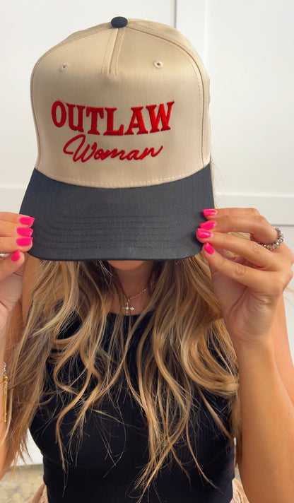 Outlaw Woman Trucker Hat