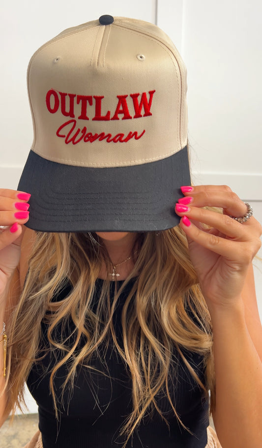 Outlaw Woman Trucker Hat