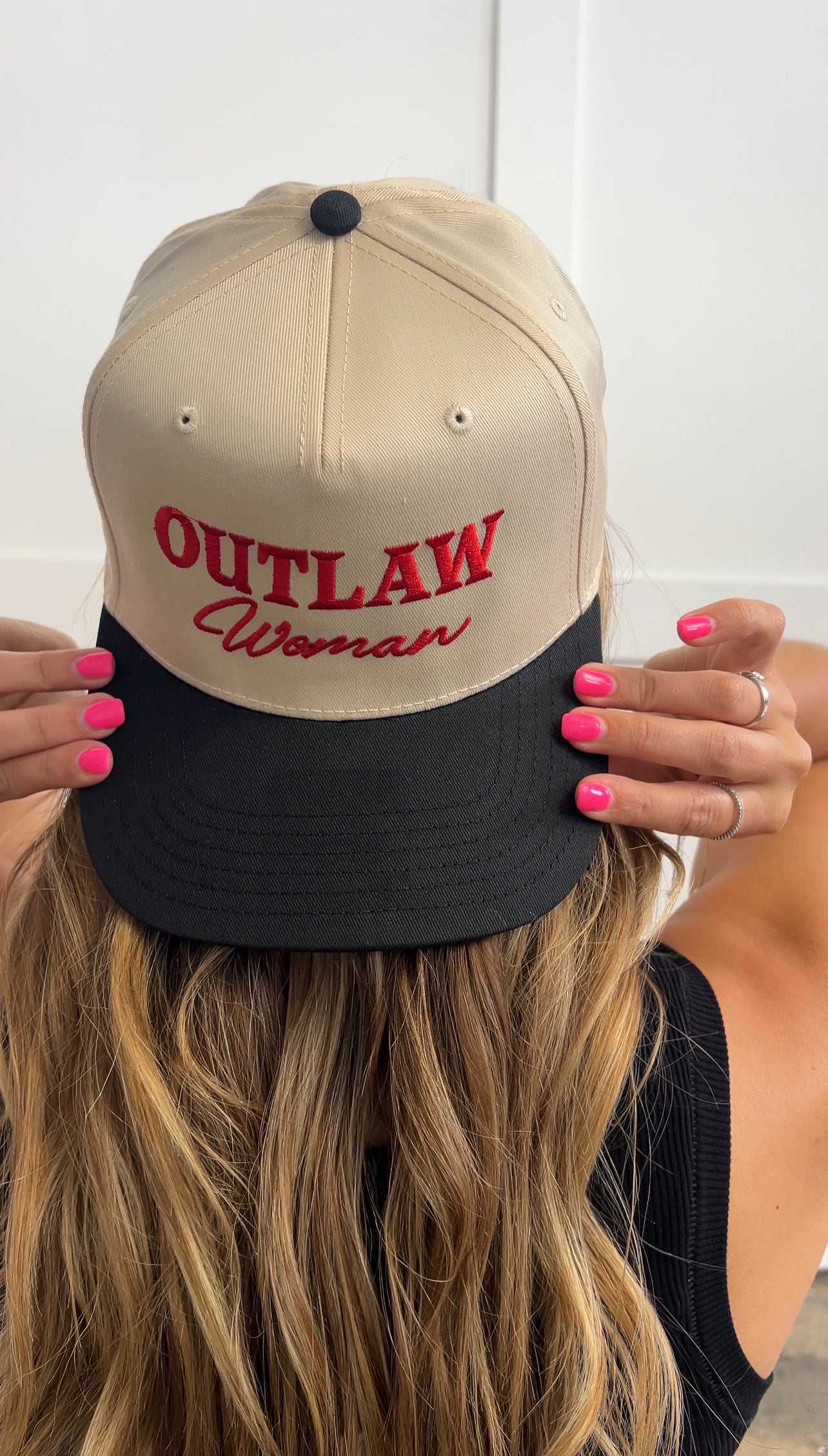Outlaw Woman Trucker Hat