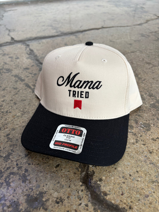 Mama Tried Embroidered Trucker Hat