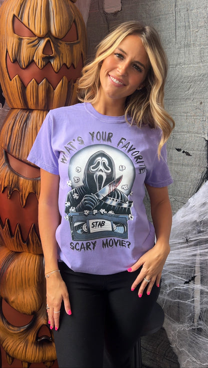 Favorite Scary Movie Graphic