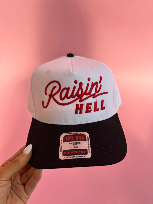 Raisin' Hell Trucker Hat