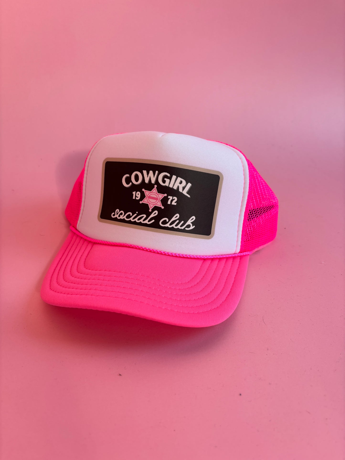 Cowgirl Social Club Foam Trucker Hat