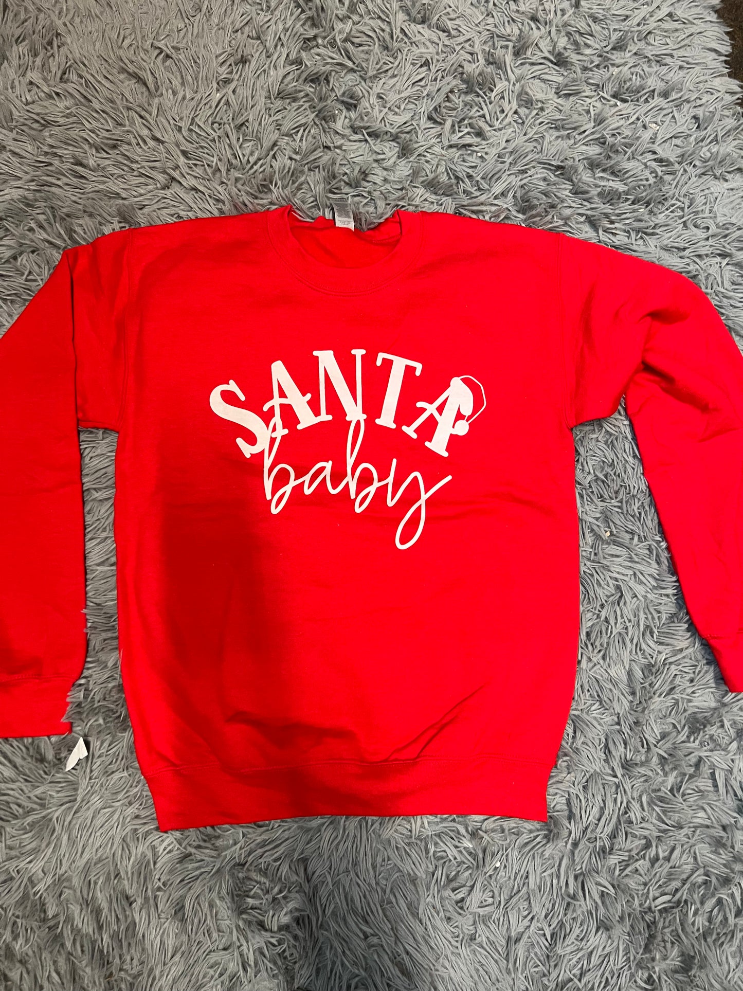 Santa Baby Holiday Graphic