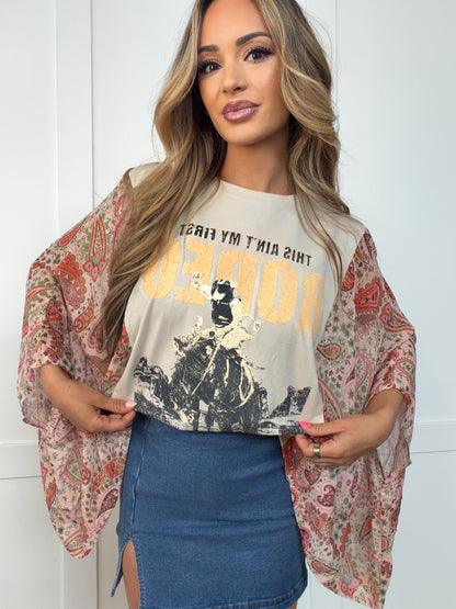 Ain't My First Rodeo Kantha Styled Top