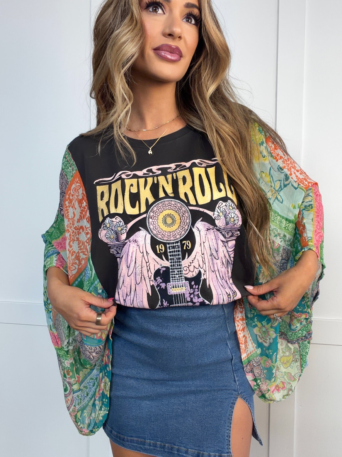 Rock And Roll Kantha Styled Top