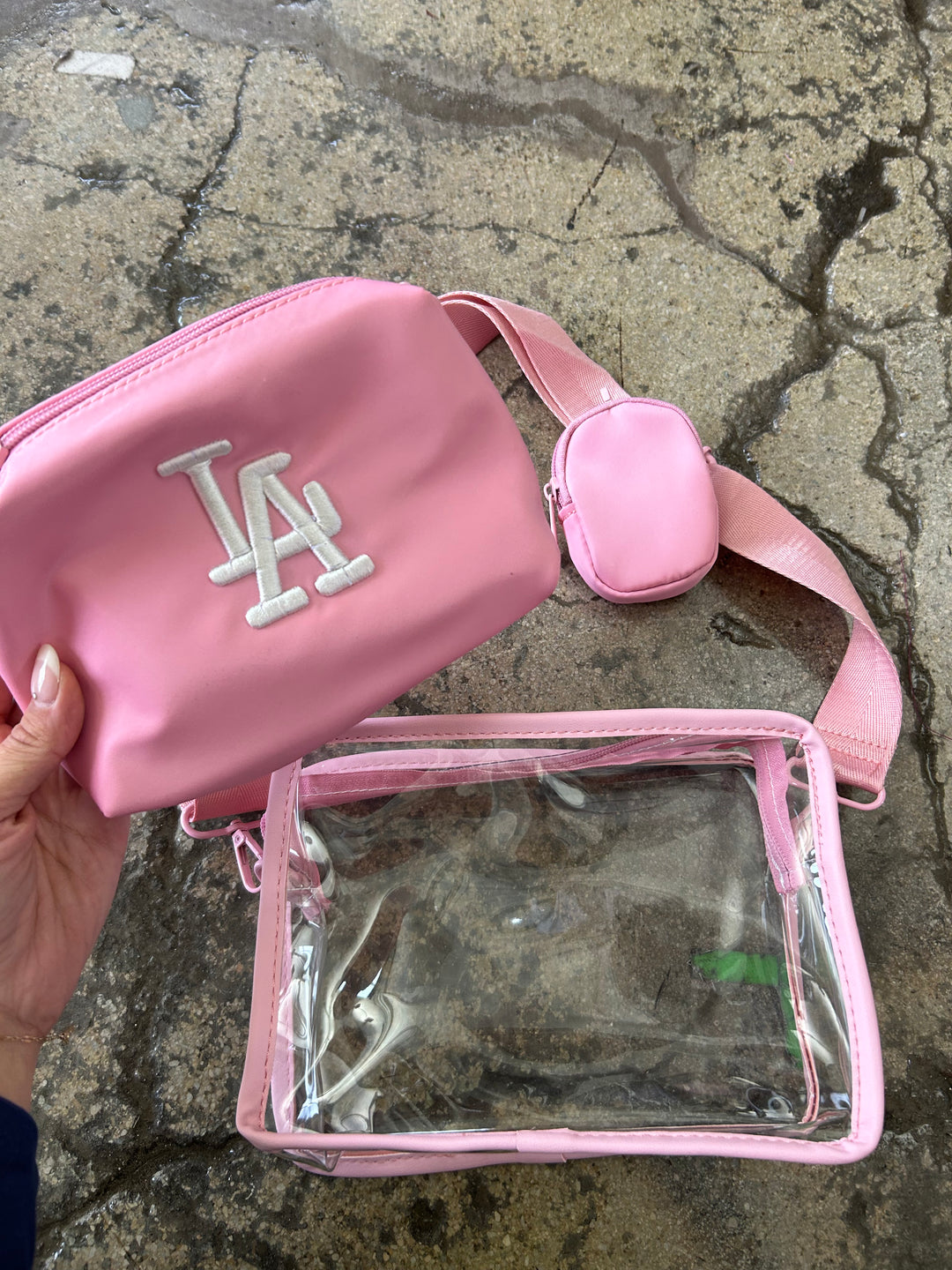 City of Angels Clear Crossbody